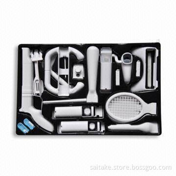 53-in-1 Sports Pack for Wii, Includes Tennis Grip, Light Gun, Golf Club, and Baseball Grip
